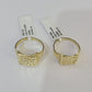 10k Nugget Ring Yellow Gold Women Men Real Genuine 10Kt