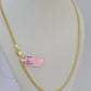 14k Yellow Gold Miami Cuban Link Chain Necklace 3mm 18-26 Inches Real