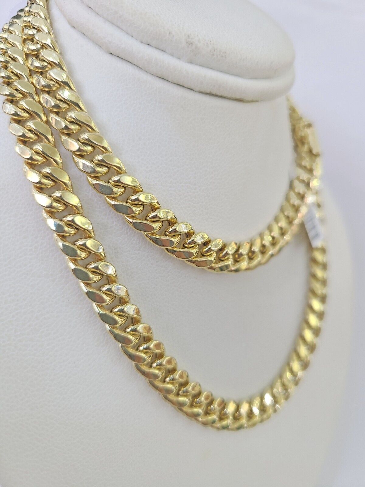 10k Miami Cuban Link Chain Yellow Gold 7mm Necklace 20-28 Inches Real