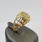 10k 50 Pesos Coin Centenario Ring Yellow Gold Men Real Genuine