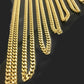 10k Gold Miami Cuban Necklace Bracelet set 8MM 22"-30" Bracelet 7.5"- 9"