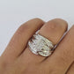 REAL 10k White Gold Diamond Ring Ladies Men Trio SET Wedding Engagement Genuine