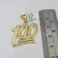 10K Gold Franco Chain 100 Charm Length 18-26 inches 2mm REAL Yellow