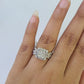 Real 14k Diamond Ladies Ring Yellow Gold Bridal Women Engagement Wedding