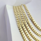 Real 10k Royal Monaco Chain 7mm 16-24 inches Necklace Yellow Gold Box Clasp