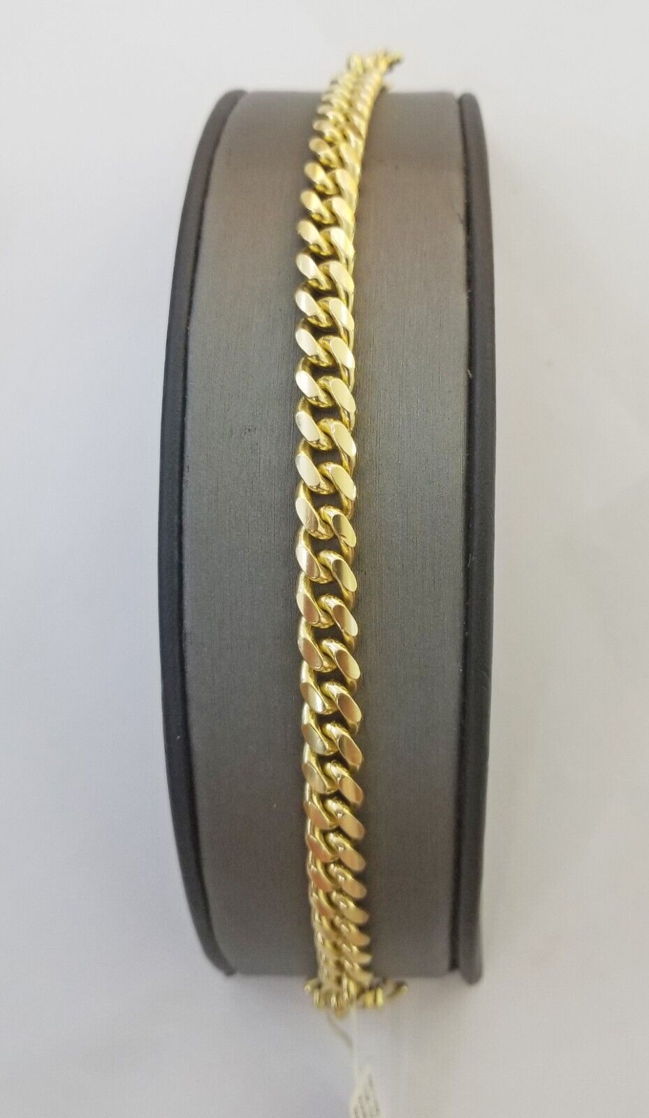 Real 10k Solid Gold Bracelet 8mm Miami Cuban Link 8" Box Lock 10kt Yellow Gold