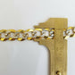 14K Yellow solid Gold 11mm Cuban Curb Link chain Necklace 24" Diamond Cut 14kt