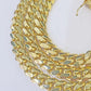 14k Gold 8mm Miami Cuban Link Chain 22" Necklace Solid Yellow Gold Link