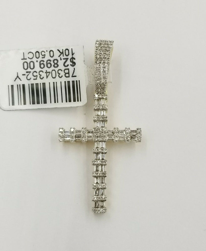 0.50ct Diamond Cross Pendant