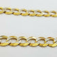 14K Yellow solid Gold 11mm Cuban Curb Link chain Necklace 24" Diamond Cut 14kt