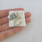 10k Real Yellow Gold Genuine Diamond Initial A-Z Alphabet Charm Pendent