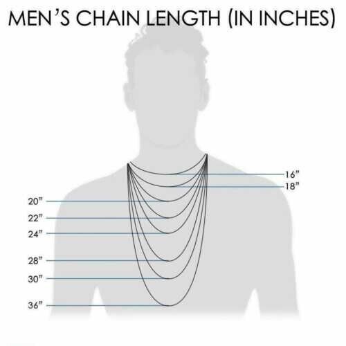 10K Gold Miami Cuban Link Chain SOLID Real 24 Inch 7mm On Sale Free Shipping