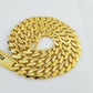 10k Real Gold Miami Cuban Monaco Link Chain 24 inch 13mm Gold THICK necklace
