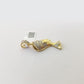 Real Diamond Egyptian Queen Nefertiti Pendant 10K Yellow Gold Charm Men