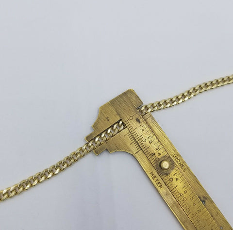 10k Yellow Gold Miami Cuban Bracelet Real Gold 5mm Link 8" inch Box Clasp Lock