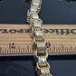 Real 10k Gold Byzantine Chain Necklace 8mm 28" Inch Box.