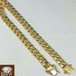 REAL Mens 10k Gold Cuban Bracelet 7mm 7.5 Inch Box clasp
