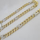 10K Yellow Gold 15mm Miami Cuban Mariner Link Chain Necklace 26" Inch 10Kt