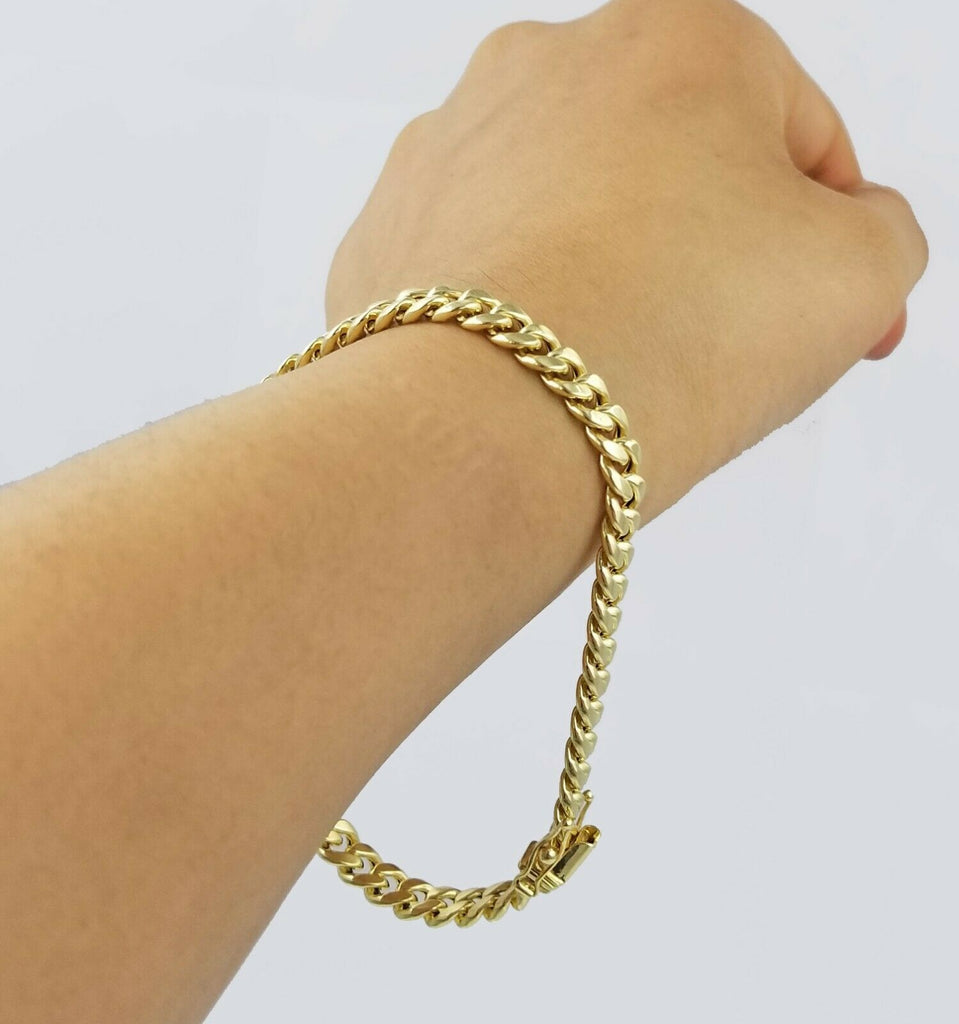 ItsHot.com: Half Kilo Solid 10K Yellow Gold Miami Cuban Link Gold Bracelet  Solid | Miami cuban link, Mens jewelry bracelet, Gold bracelet