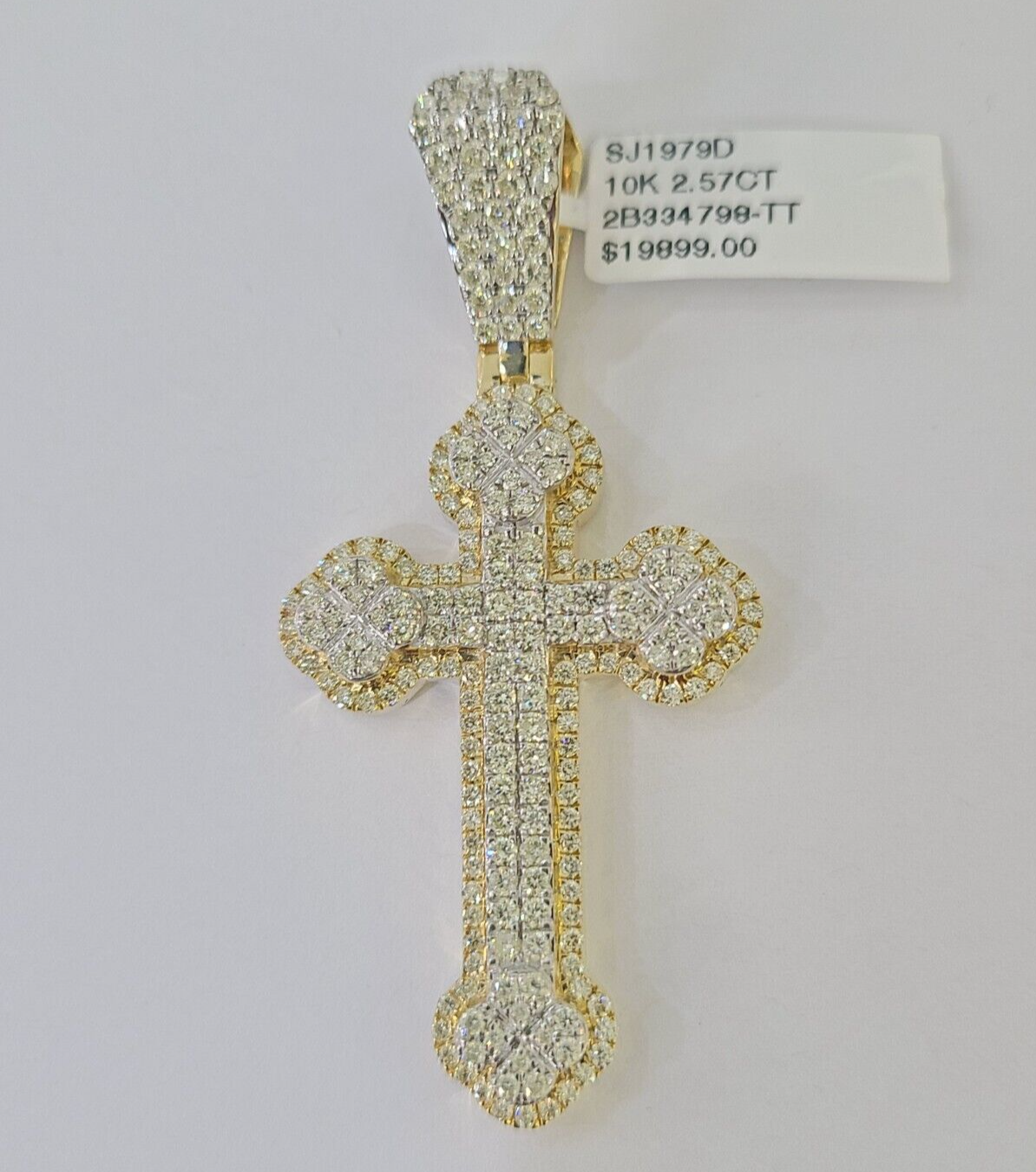 Fashion diamond jesus cross