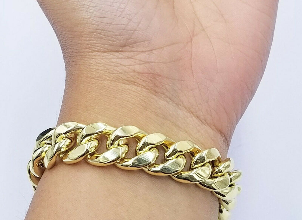 LIFETIME JEWELRY 5mm Diamond Cut Rope Chain Bracelet 24k Gold Plated for  Women and Men (Gold, 9 inches), 9 inches, Metal, not_applicable price in  UAE | Amazon UAE | kanbkam