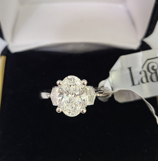 REAL 14k White Gold Diamond Ring Ladies Wedding Engagement Genuine