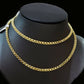 Real 10k Yellow Gold Byzantine Box Chain Necklace 26"Inches Men