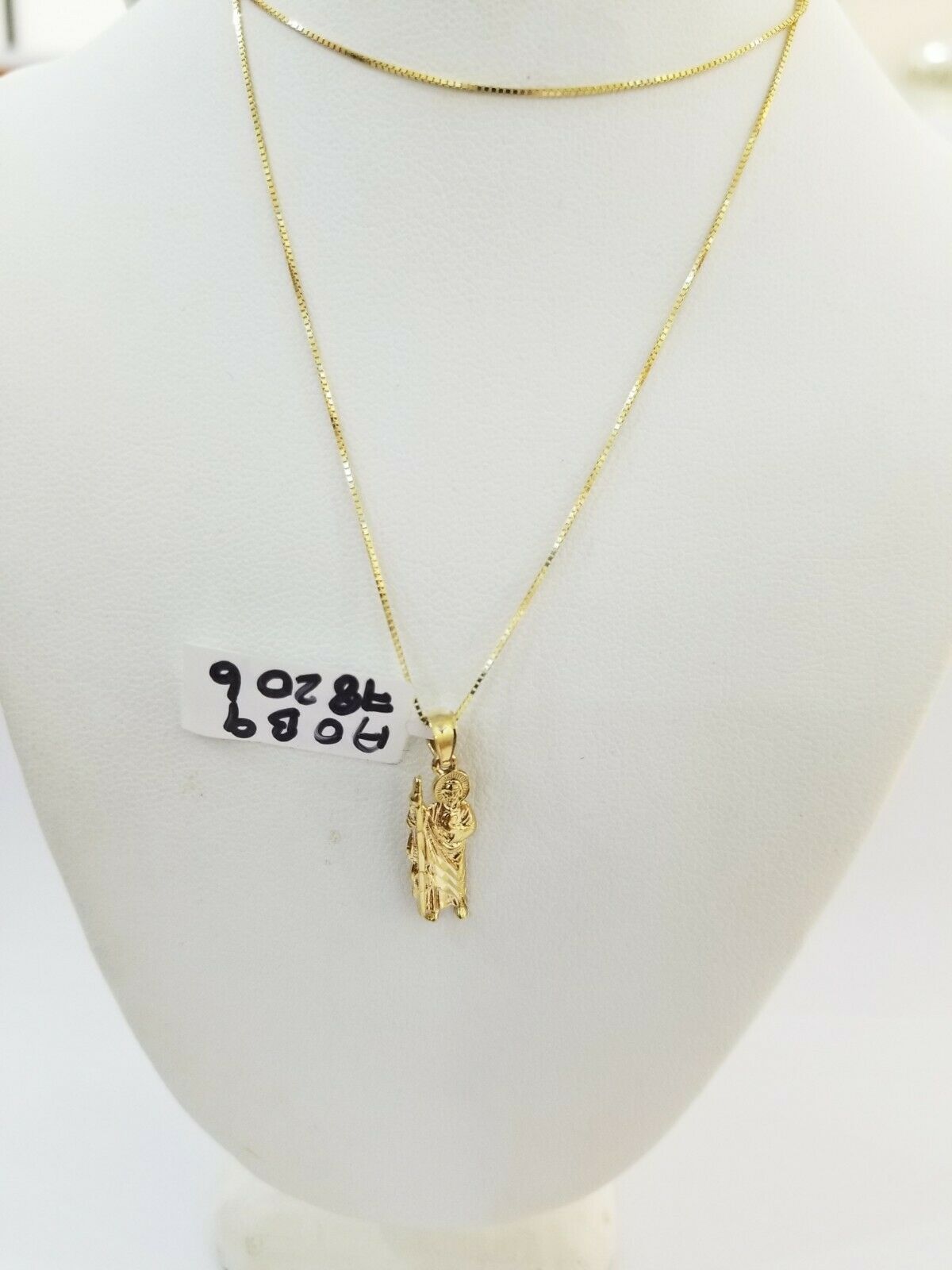 REAL 10k Gold Chain Pendant Under $150 10k Yellow Gold Necklace & Pendant Set