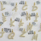 10k Real Yellow Gold Genuine Diamond Initial A-Z Alphabet Charm Pendent