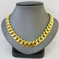 10k Real Gold Miami Cuban Monaco Link Chain 24 inch 13mm Gold THICK necklace