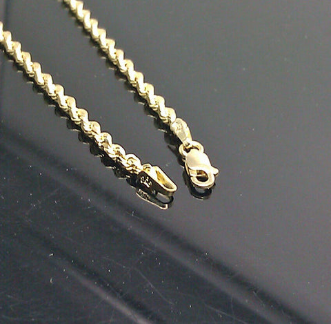 10K Yellow Gold Rope Anklet 10 Inch 2.5mm Chain Bracelet 10k anklet
