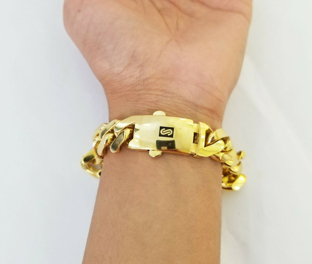 Offer $794.99 Monaco Bracelet Yellow Gold – Alex Diamond Jewelry