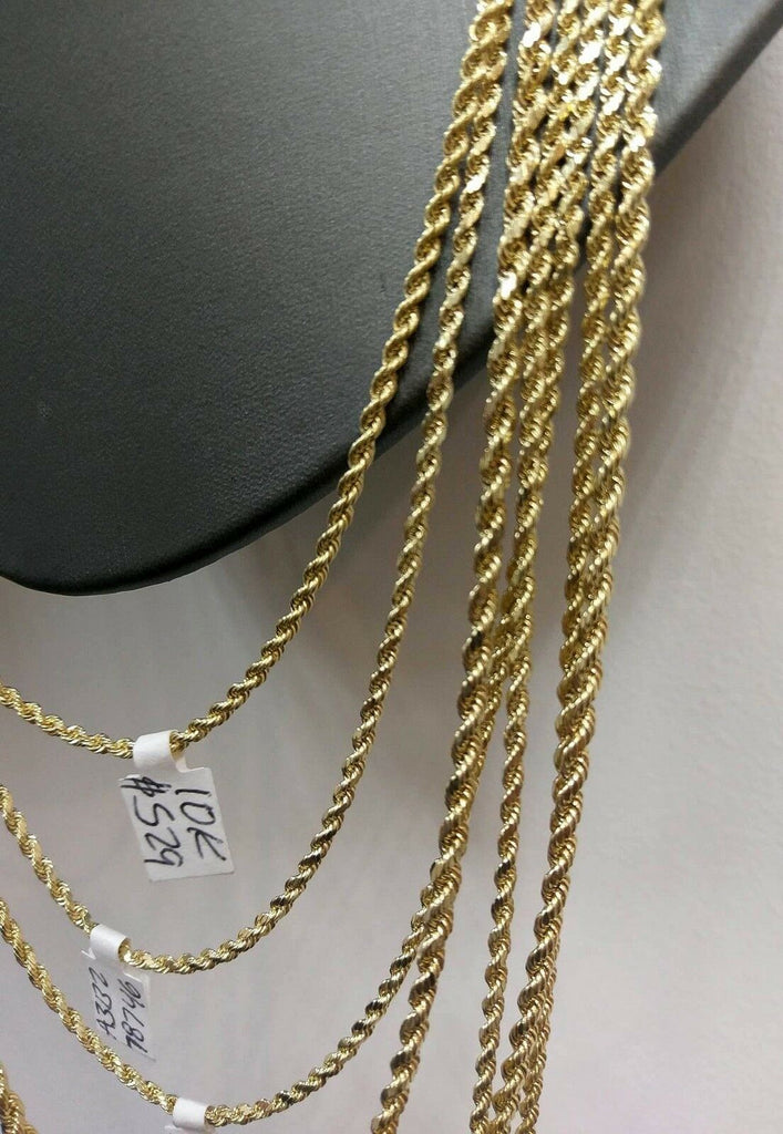 Rope Gold Chain (2.5mm) Gold / 16