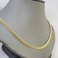 14k Gold Miami Cuban Link Chain Necklace 5mm 22" box Lock REAL 14kt Yellow Gold