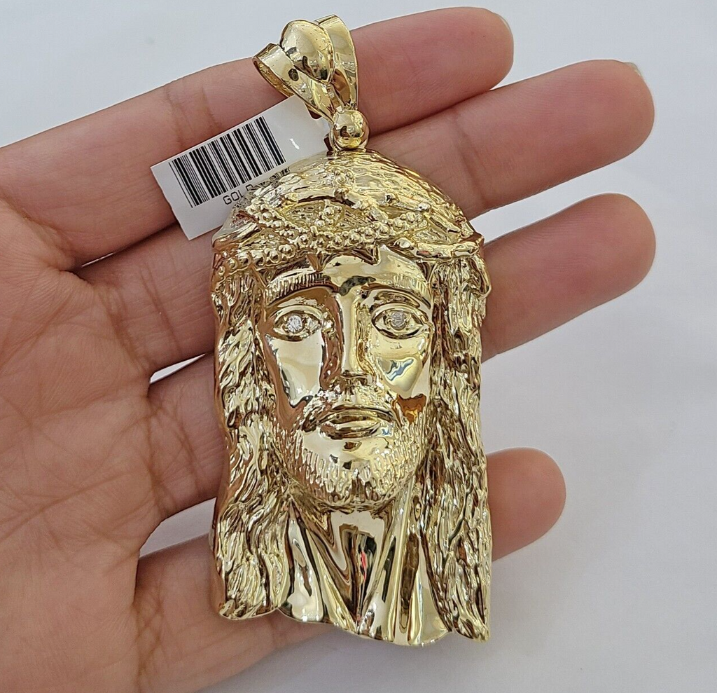 Real gold jesus deals chain