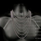 REAL 10k Gold Miami Cuban Chain 7mm 17" Inch Necklace Box Lock Choker Women Men