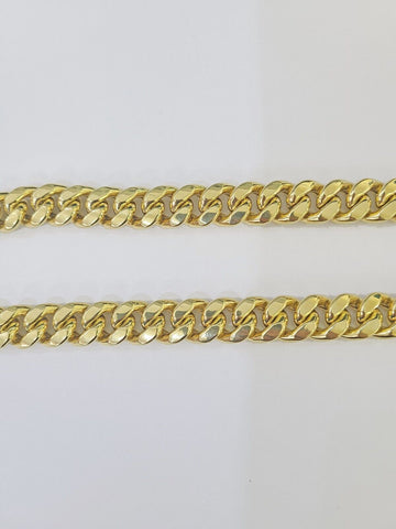 10k Real Miami Cuban Royal Link Chain 24 inch 13mm Genuine Yellow Genuine