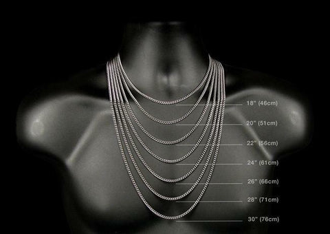 14K Gold Chain For Men Women Real Gold Necklace 2.5mm Rope 18" 20" 22" 24" 26"
