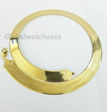 Herringbone Chain Real 10k Yellow Gold 18" 15mm Necklace Lobster lock