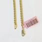 14k Gold Miami Cuban Link Chain Necklace 5mm 22" box Lock REAL 14kt Yellow Gold