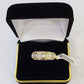 10k White Yellow Gold Diamond Mens Ring Band Wedding Genuine Natural Real